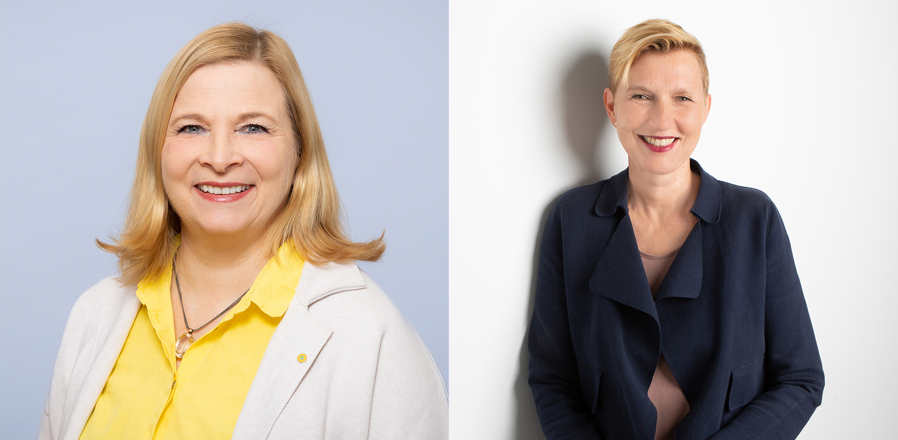Sabine Süß und Christina Wieda (Fotonachweis: © Ansichtssache_Britta_Schroeder/Bertelsmann Stiftung)