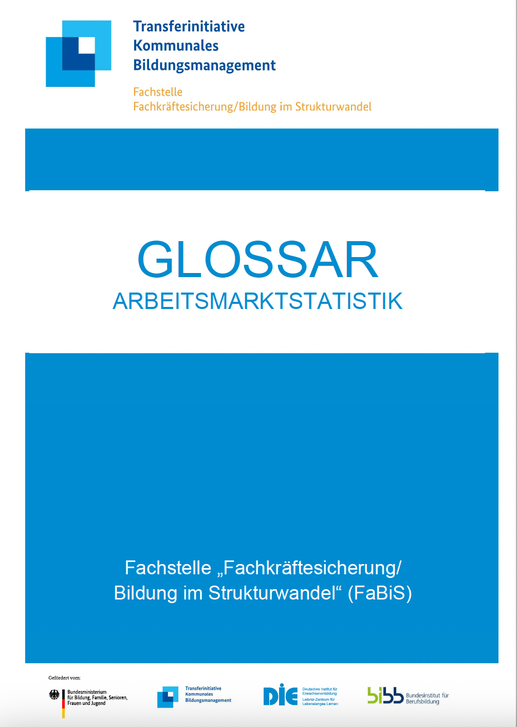 Das Bild zeigt das Titelbild der Publikation