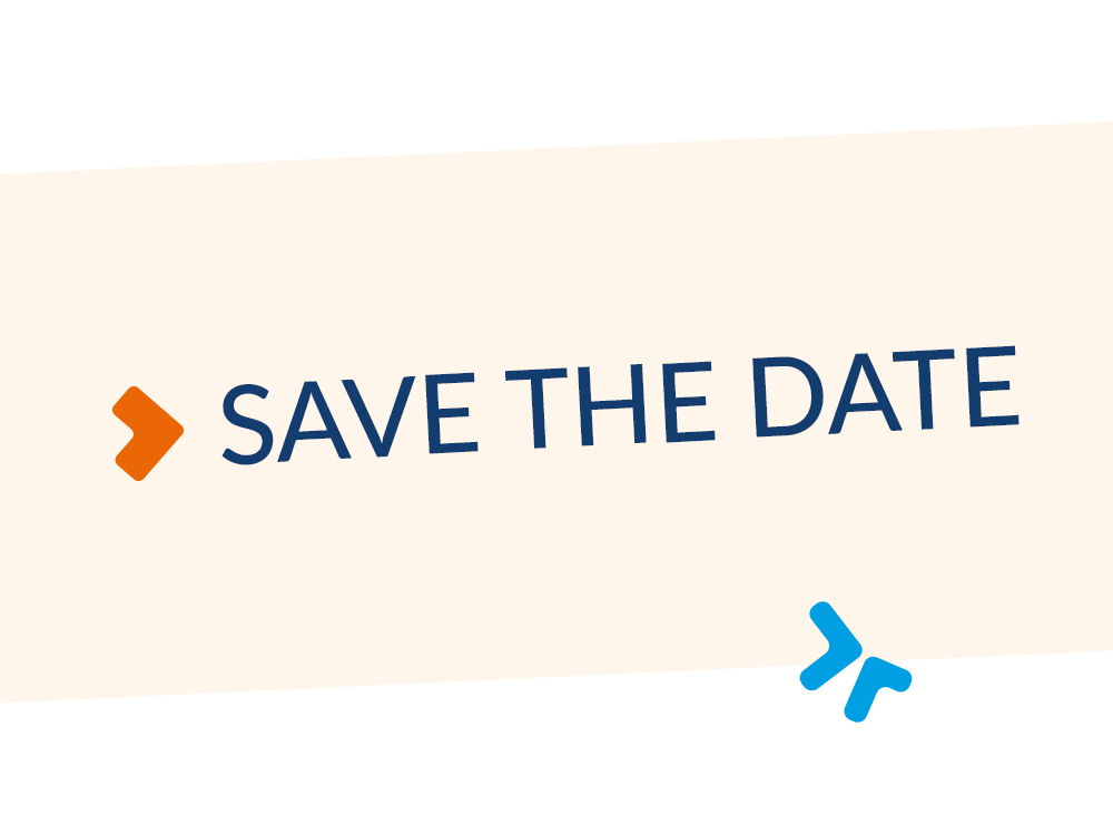 Das Bild zeigt "Save the Date"
