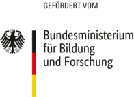 Logo: Gefördert vom Bundesministerium für Bildung und Forschung
